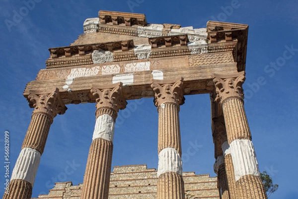 Obraz ancient roman ruin temple
