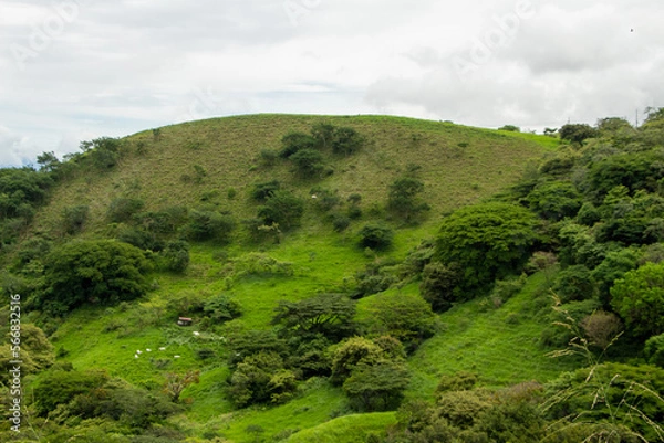 Obraz landscape with clouds