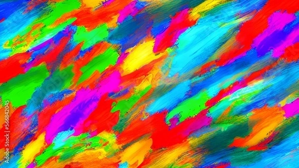 Obraz abstract colorful background Generative AI
