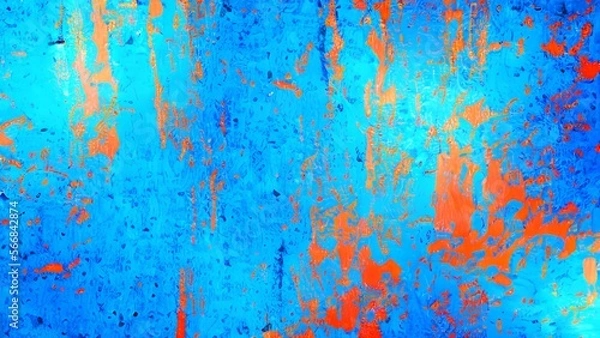 Obraz old painted wall background