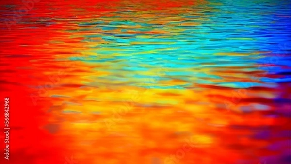 Fototapeta abstract colorful background with water