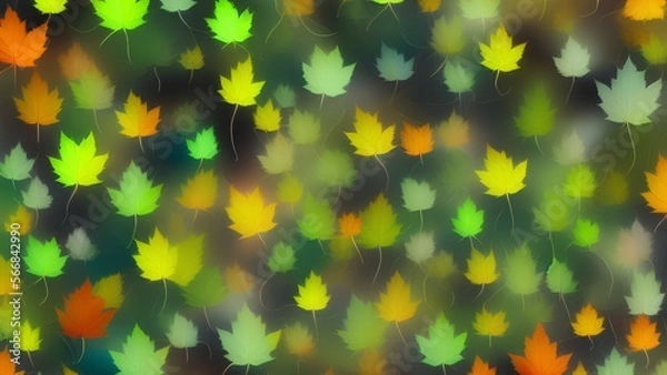 Obraz autumn leaves background