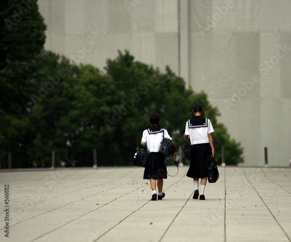 Obraz schoolgirls