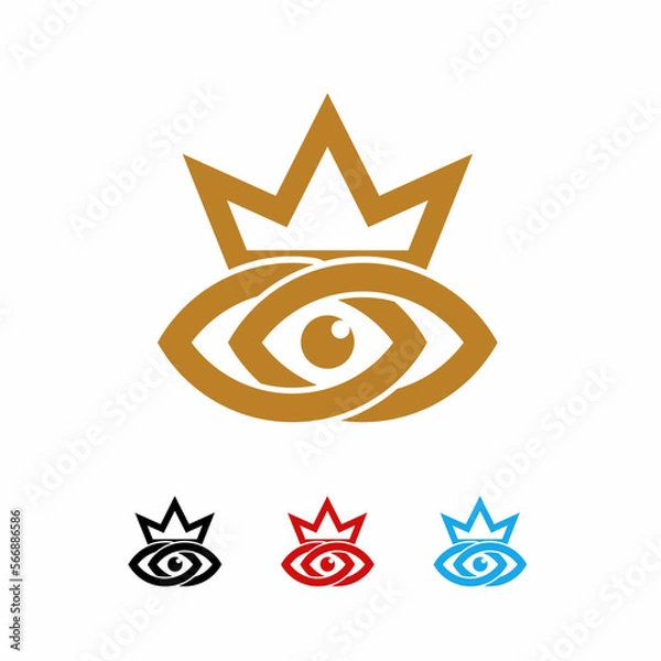 Fototapeta infinity king eye