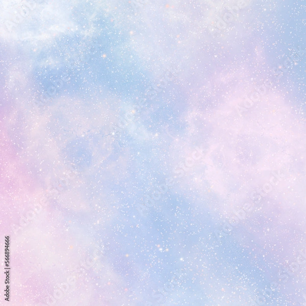 Obraz starry rainbow night sky