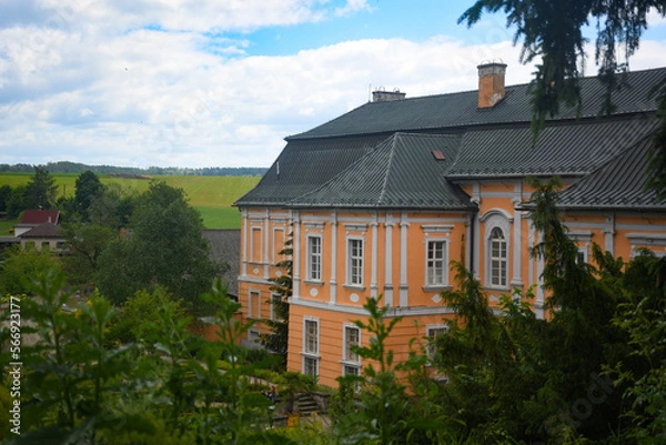 Obraz The castle garden
