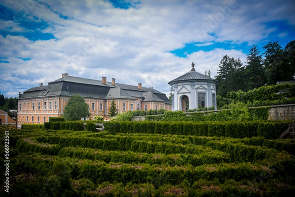 Obraz The castle garden