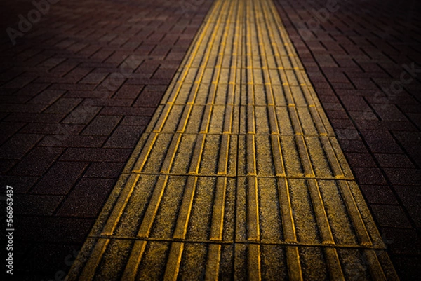 Obraz 点字ブロック