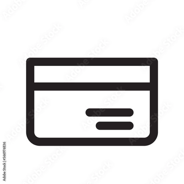 Fototapeta 通帳　アイコン（線の太さ三種）