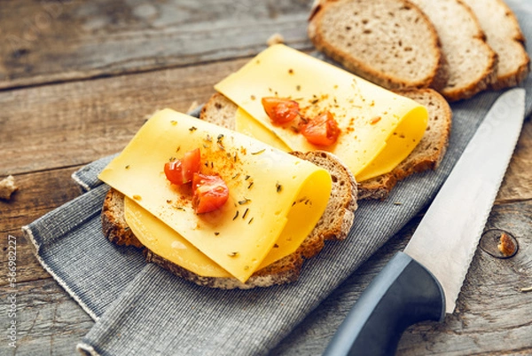 Fototapeta Käsebrot