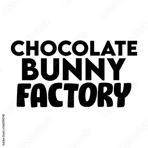 Obraz Chocolate Bunny Factory