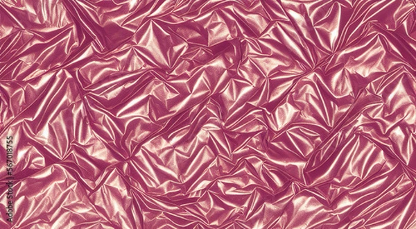 Obraz Wrinkled plastic wrap texture - Vinyl plastic