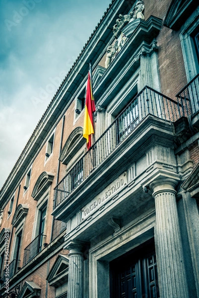 Obraz Turismo de arquitectura edificios de Madrid