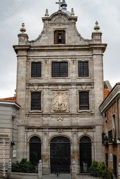 Obraz Turismo de arquitectura edificios de Madrid