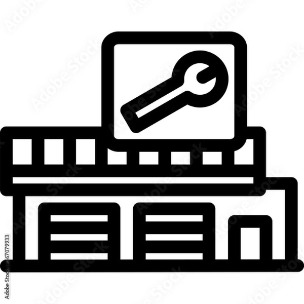 Obraz Automobile Repair Shop