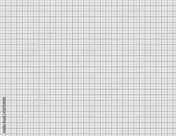 Obraz White graph paper
