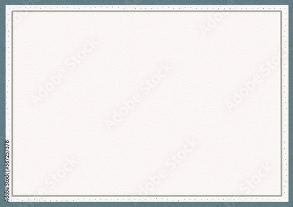 Fototapeta cute and simple backdrop with green frame illustrations