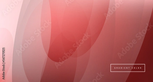 Fototapeta Abstract gradient red background vector