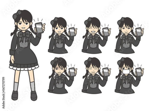 Obraz ゴスロリ スマフォ 01