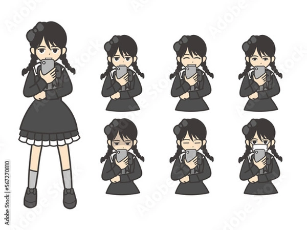 Obraz ゴスロリ スマフォ 02