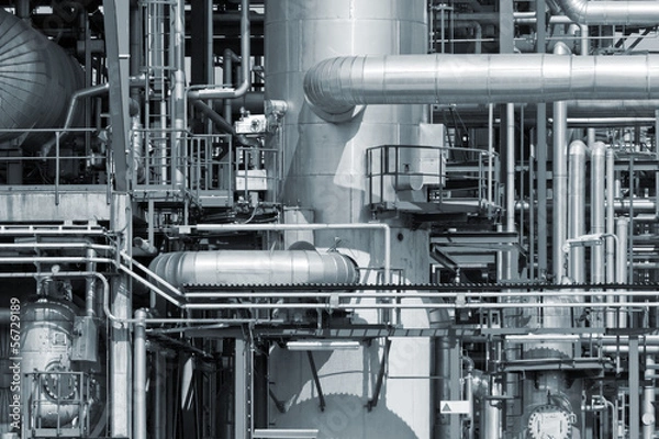 Obraz Refinery piping