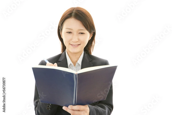 Fototapeta 笑顔のＯＬ