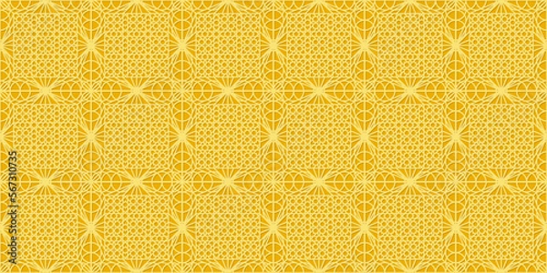Obraz Islamic golden pattern 16