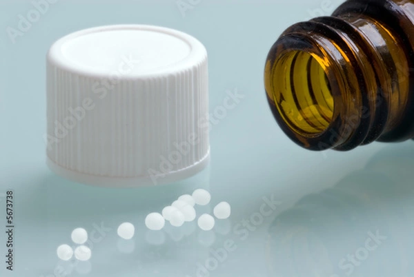 Fototapeta Globuliflasche mit Deckel