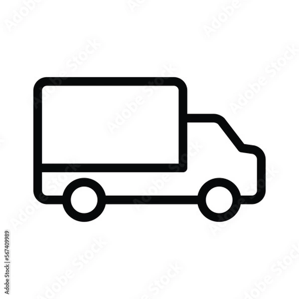 Obraz Truck icon vector design template
