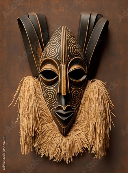 Obraz african mask