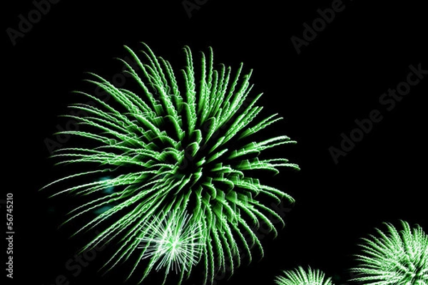 Obraz colorful fireworks