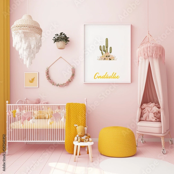 Obraz baby room decor