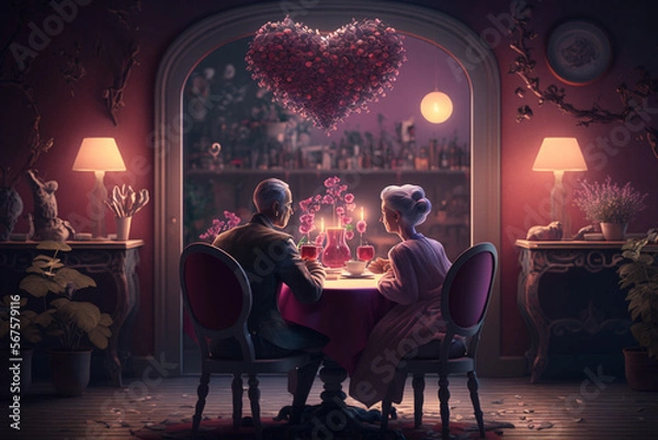 Obraz Valentine's Day, Generative AI