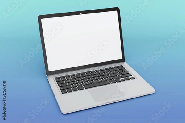 Obraz Modern laptop screen mockup