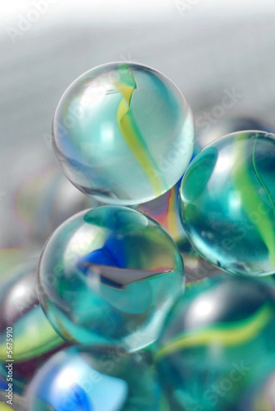 Fototapeta Glass marbles