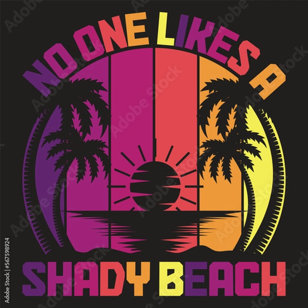 Obraz Summer vector T-shirt Design