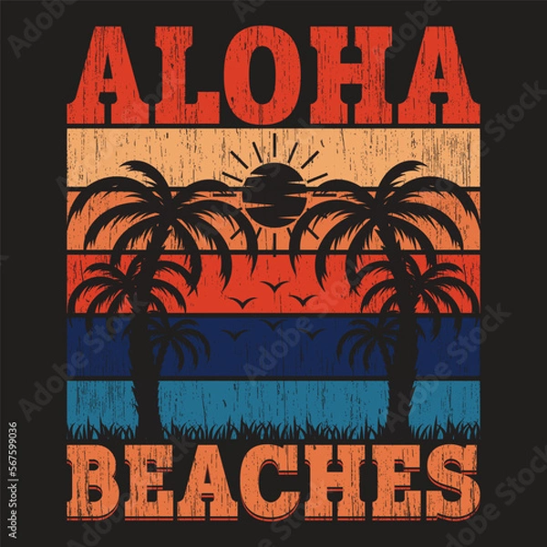 Obraz Summer vector T-shirt Design