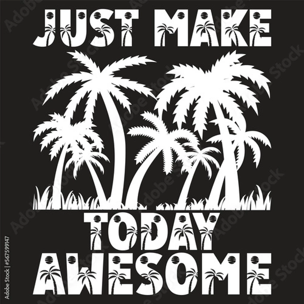 Obraz Summer vector T-shirt Design