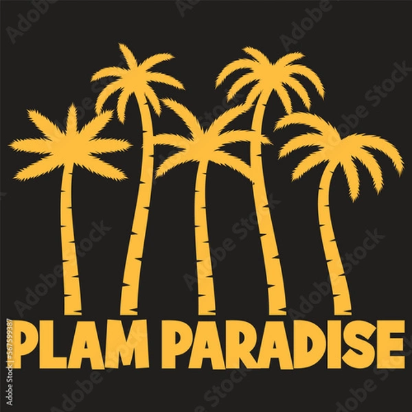 Obraz Summer vector T-shirt Design