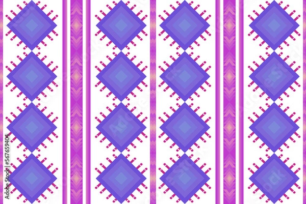 Fototapeta set of seamless pattern with texture