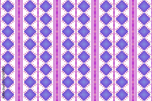 Fototapeta seamless knitted pattern