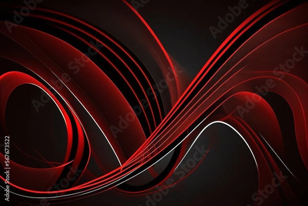 Fototapeta Red Lines Wallpaper