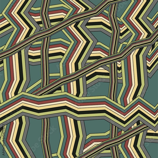 Obraz Abstract seamless pattern.Vector illustration