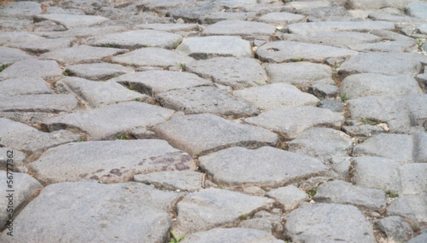 Fototapeta Cobblestone texture background