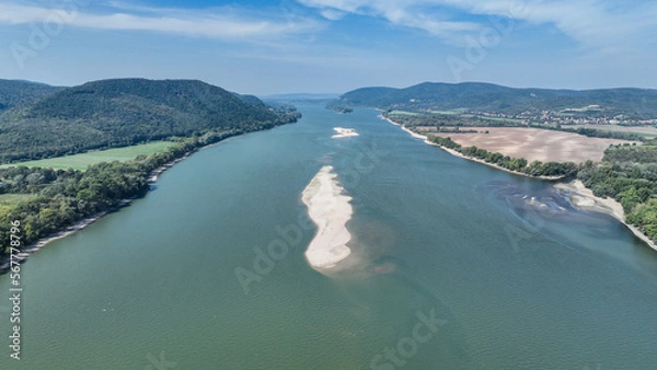 Obraz view of the river