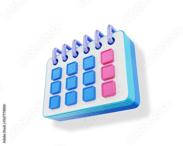 Obraz Calender icon Png