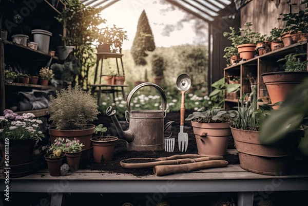 Obraz flowers in a shop