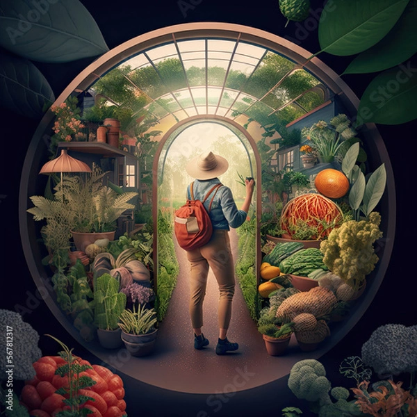 Obraz fruit and vegetables