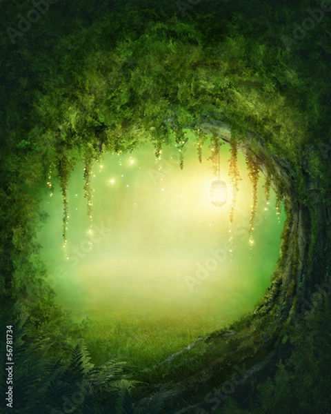 Obraz Zaczarowany las