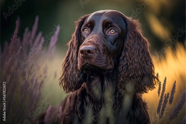 Obraz Boykin spaniel dog portrait